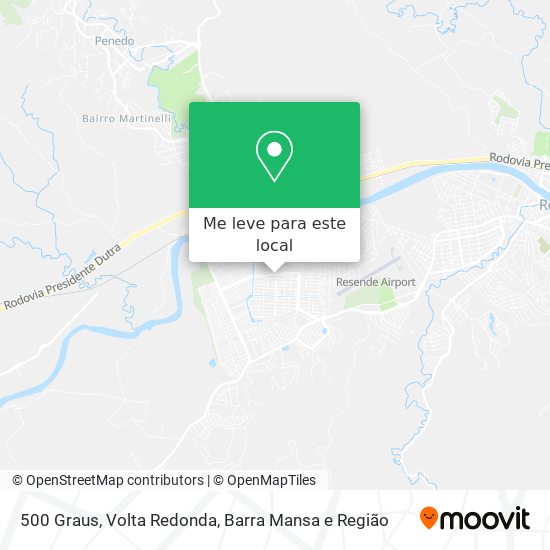 500 Graus mapa