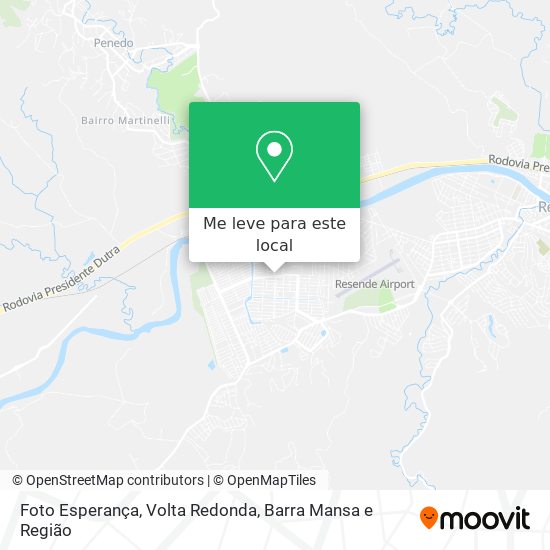 Foto Esperança mapa