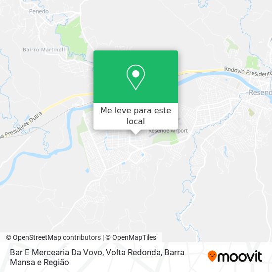Bar E Mercearia Da Vovo mapa