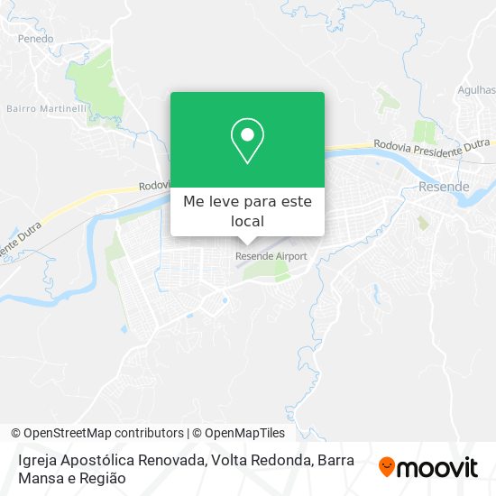 Igreja Apostólica Renovada mapa