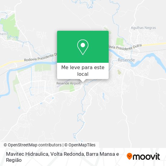Mavitec Hidraulica mapa
