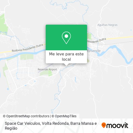 Space Car Veículos mapa