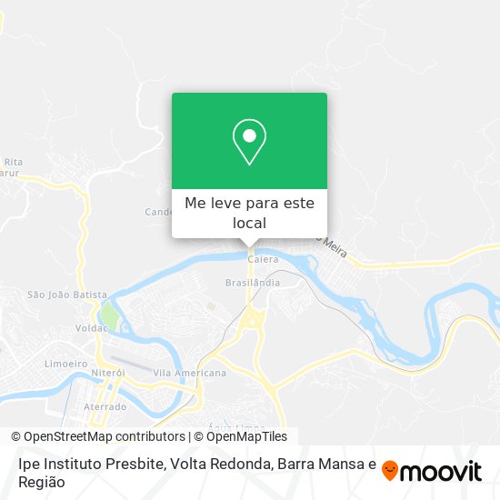 Ipe Instituto Presbite mapa