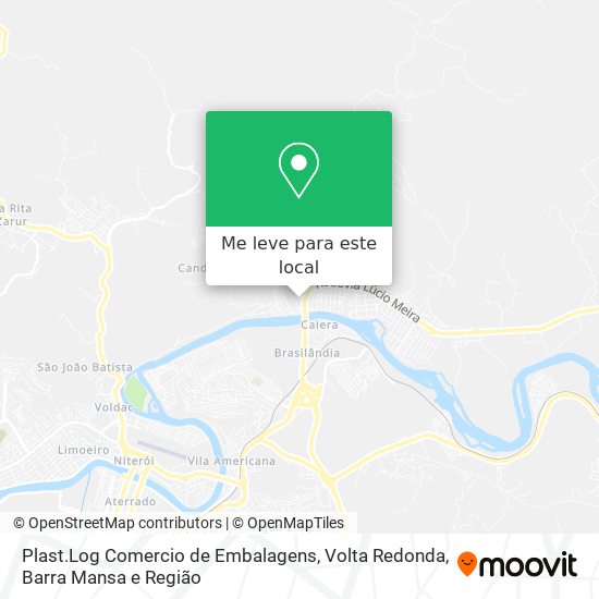 Plast.Log Comercio de Embalagens mapa