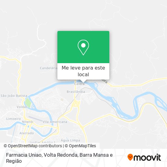 Farmacia Uniao mapa