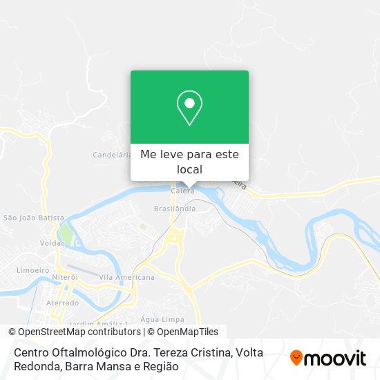Centro Oftalmológico Dra. Tereza Cristina mapa