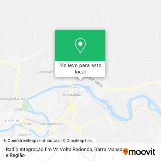 Radio Integração Fm Vr mapa