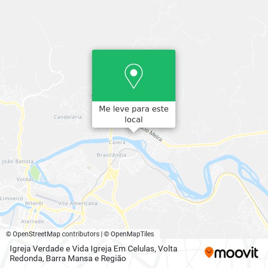 Igreja Verdade e Vida Igreja Em Celulas mapa