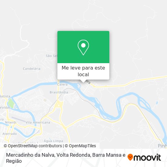 Mercadinho da Nalva mapa