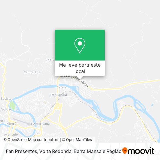 Fan Presentes mapa