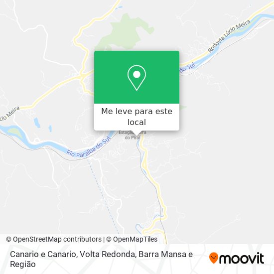 Canario e Canario mapa