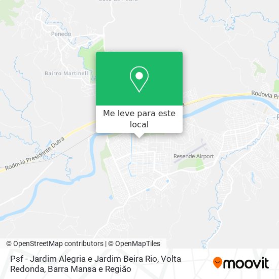Psf - Jardim Alegria e Jardim Beira Rio mapa