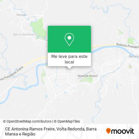 CE Antonina Ramos Freire mapa