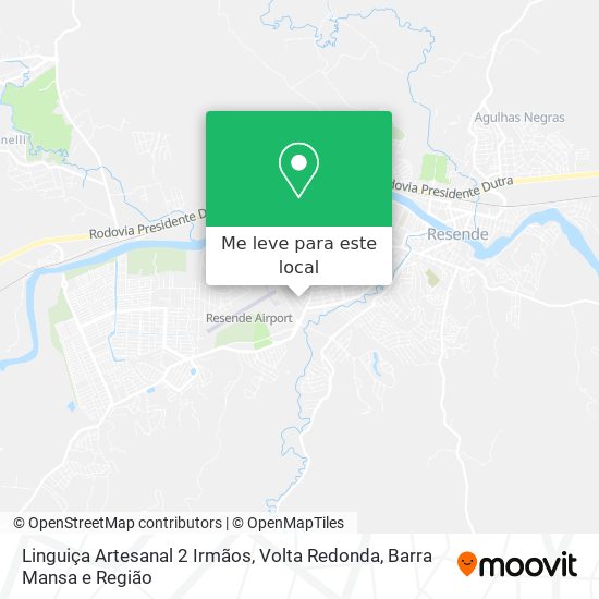 Linguiça Artesanal 2 Irmãos mapa