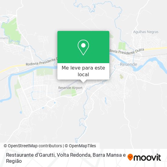 Restaurante d'Garutti mapa