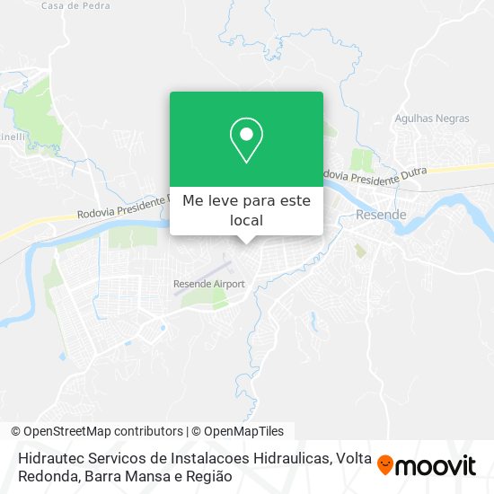 Hidrautec Servicos de Instalacoes Hidraulicas mapa
