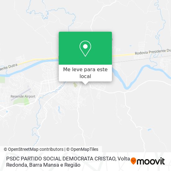 PSDC PARTIDO SOCIAL DEMOCRATA CRISTAO mapa