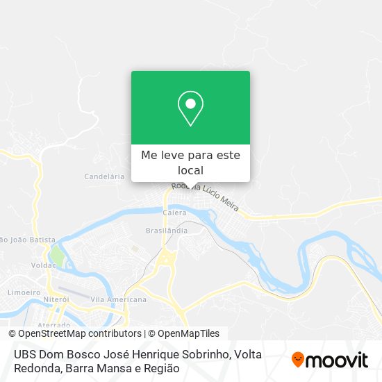 UBS Dom Bosco José Henrique Sobrinho mapa
