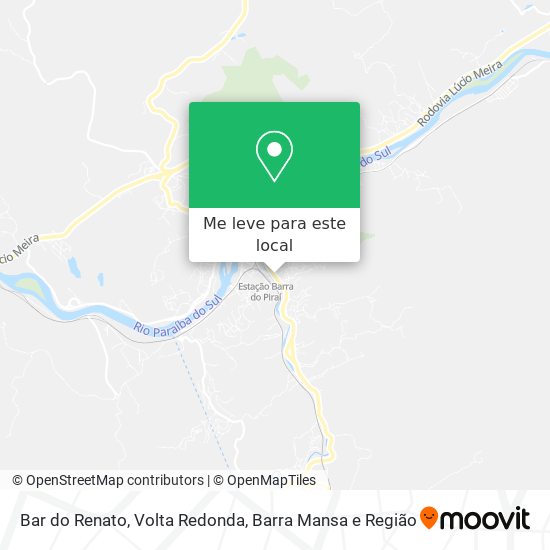 Bar do Renato mapa