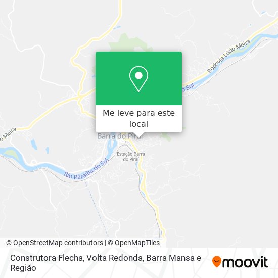 Construtora Flecha mapa