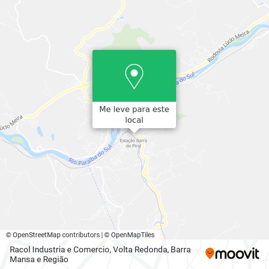 Racol Industria e Comercio mapa
