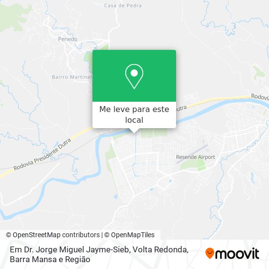 Em Dr. Jorge Miguel Jayme-Sieb mapa