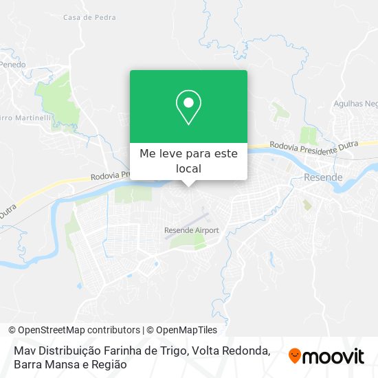 Mav Distribuição Farinha de Trigo mapa
