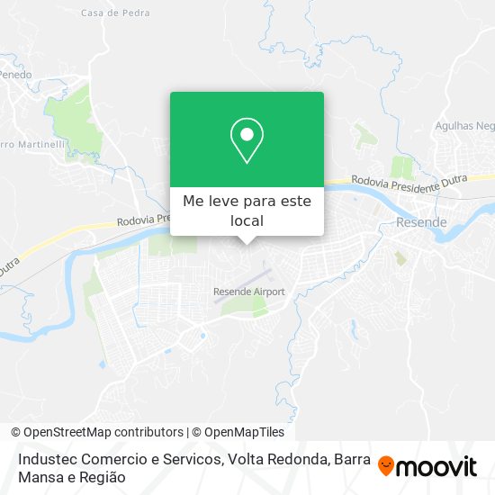 Industec Comercio e Servicos mapa
