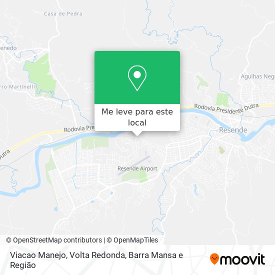 Viacao Manejo mapa