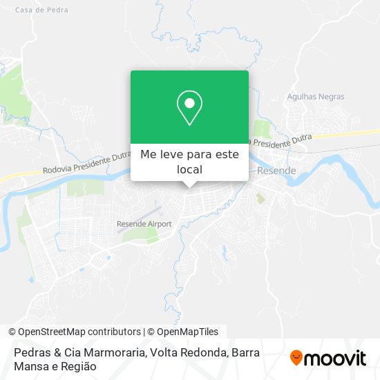 Pedras & Cia Marmoraria mapa