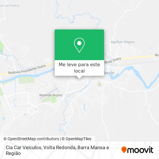 Cia Car Veículos mapa