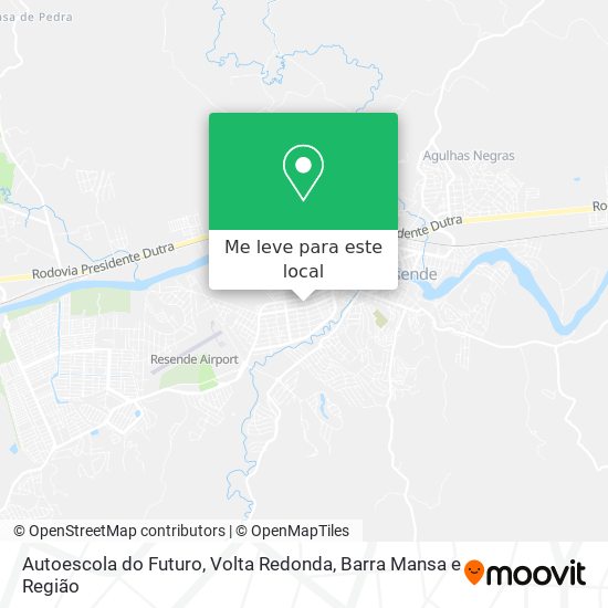 Autoescola do Futuro mapa