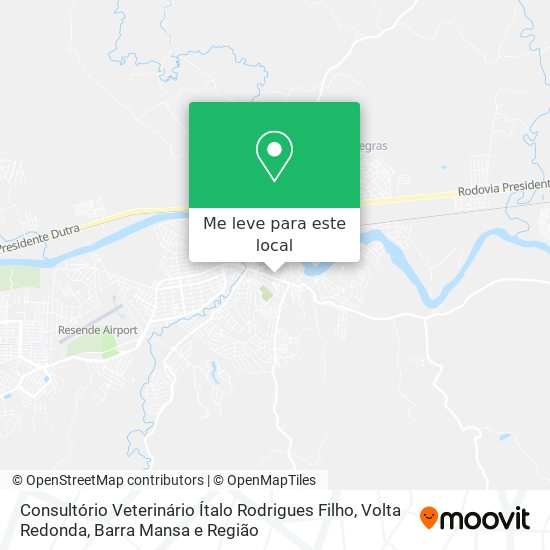 Consultório Veterinário Ítalo Rodrigues Filho mapa