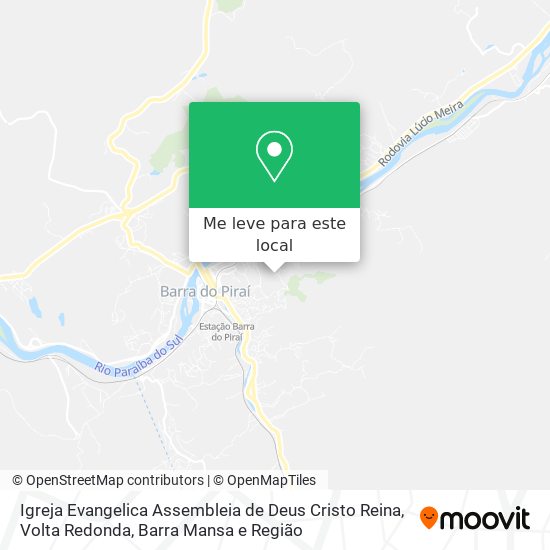 Igreja Evangelica Assembleia de Deus Cristo Reina mapa