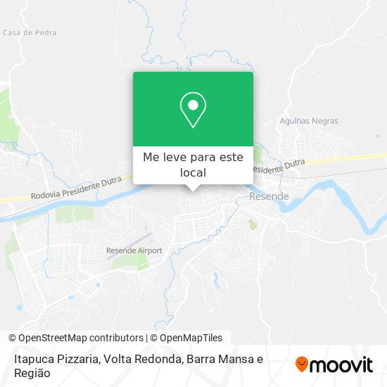 Itapuca Pizzaria mapa