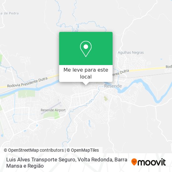 Luis Alves Transporte Seguro mapa