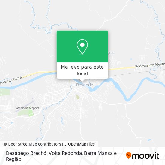 Desapego Brechó mapa