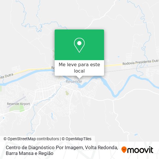 Centro de Diagnóstico Por Imagem mapa