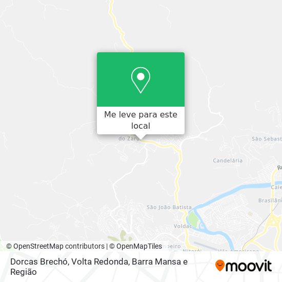 Dorcas Brechó mapa