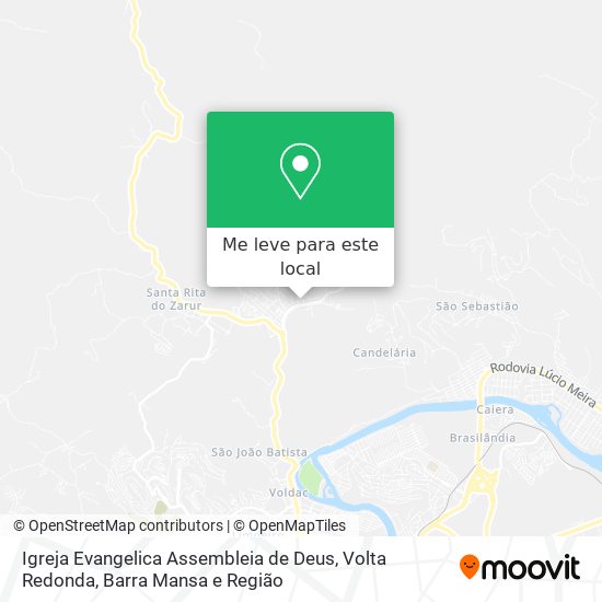 Igreja Evangelica Assembleia de Deus mapa