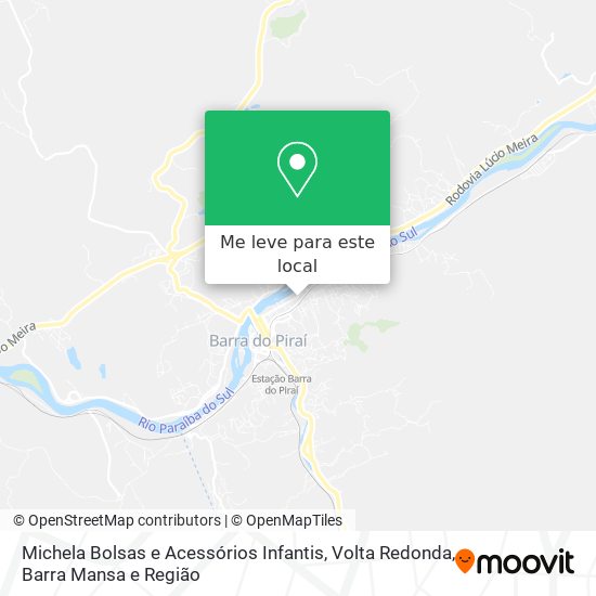 Michela Bolsas e Acessórios Infantis mapa