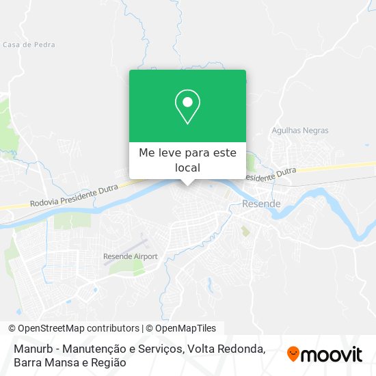 Manurb - Manutenção e Serviços mapa
