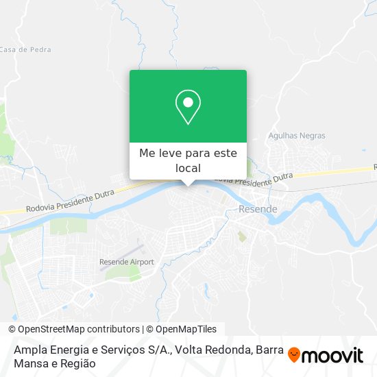 Ampla Energia e Serviços S/A. mapa