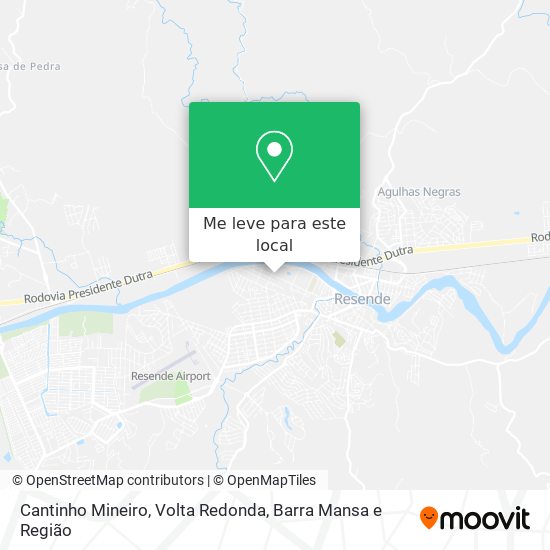 Cantinho Mineiro mapa