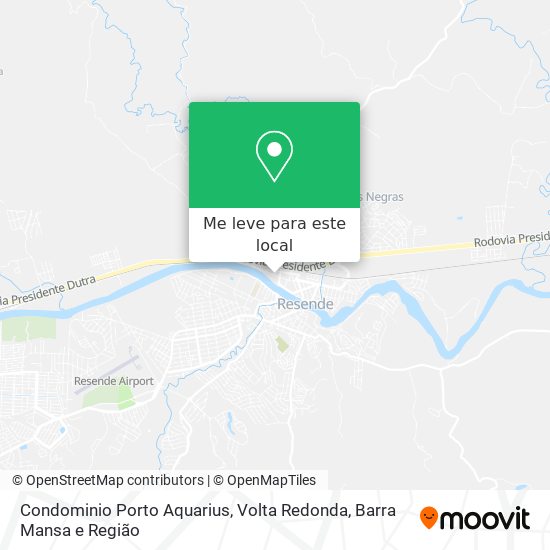 Condominio Porto Aquarius mapa