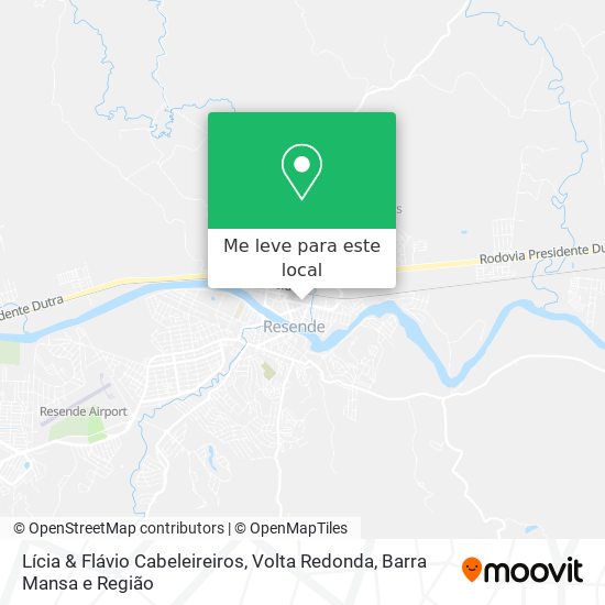 Lícia & Flávio Cabeleireiros mapa