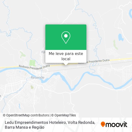 Ledu Empreendimentos Hoteleiro mapa