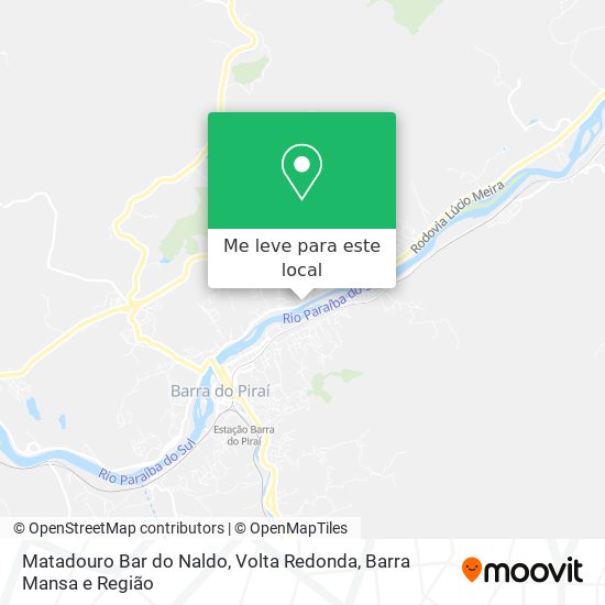 Matadouro Bar do Naldo mapa