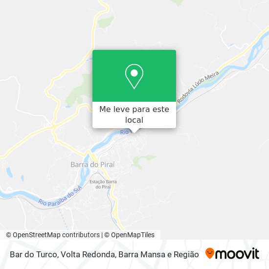 Bar do Turco mapa