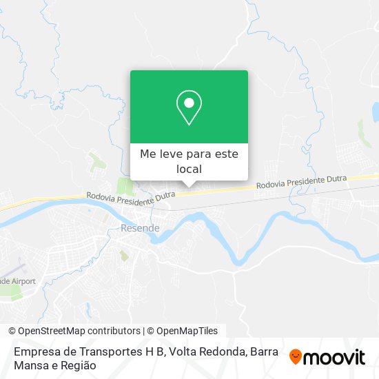 Empresa de Transportes H B mapa